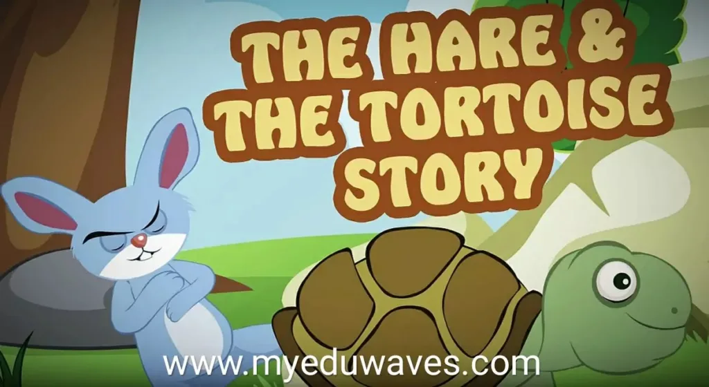 The Hare and The Tortoise Story with Moral for Kids – My Edu Waves